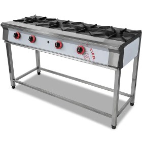 تصویر اجاق گاز چهار شعله پایه دار 