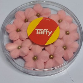 تصویر گل فوندانت 5 پر - زرد 