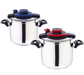 تصویر زودپز استیل زوپینی مدل الیت Zopini Steel PRESSURE COOKER Elite Model