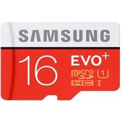 تصویر کارت حافظه سامسونگ microSDHC مدل EVO PLUS ظرفیت 16 گیگابایت 