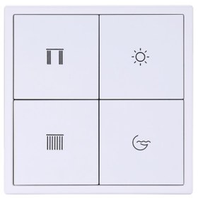تصویر کلید KNX هوشمند HDL Tile Series 4 Button Smart Panel EU 