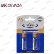 تصویر باتری قلمی ونوس مدل PVB01 بسته 2 عددی Venous PVB01 1.5V Battery