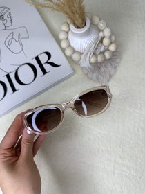 تصویر عینک زنانه گربه ای کشیده بالنسیاگا نسکافه ای کد ۲۶۱ 