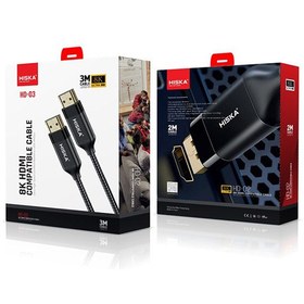 تصویر کابل HDMI هیسکا مدل HD-03 Hiska Hdmi Cable HD-03