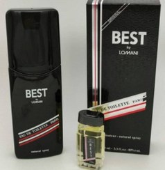 تصویر بست ادو تویلت مردانه لومانی های کپی Best Eau de Toilette For Men Lomani 