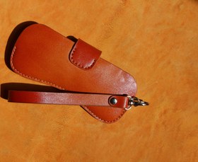 تصویر کیف عینک چرمی 