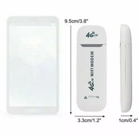 تصویر مودم سیمکارتی همراه جیبی قابل حملLTE 4G USB MODEM with WI-FI Hotspot 