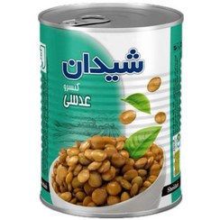 تصویر کنسرو عدسی شیدان 380 گرمی 