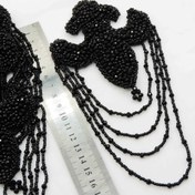 تصویر پنل سردوشی لباس مجلسی کاج بسته ۶ عددی 