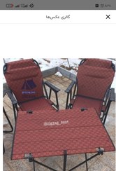 تصویر صندلی مسافرتی تاشو ۹ فنره کمپینگ 