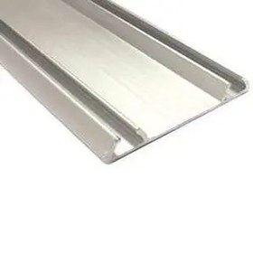 تصویر پروفیل ریل کمدی روکار تهران فرم مدل ARAS453 سایز 4.5 سانتی متر سیلور آنودایز Aluminium Profile rail