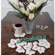 تصویر زیر لیوانی نمد 6 عددی artzibakal