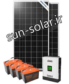 تصویر پکیج خورشیدی - شماره 4 solar pak