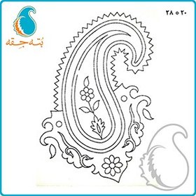 تصویر شال بته جقه 