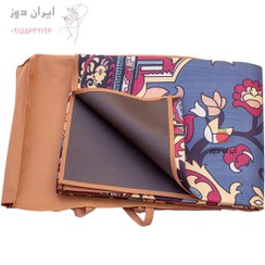 تصویر زیرانداز چهارنفره ضد آب طرح گلدار کد121