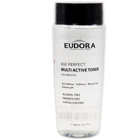 تصویر تونر آبرسان ادورامکس مدل مولتی اکتیو 200 میلی لیتر Eudora Max Multi Active Toner 200 ml