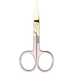 تصویر قیچی ابرو نقره ای طلایی گلدن فیشر 