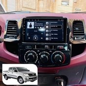 تصویر مانیتور اندروید فابریک تویوتا هایلوکس 2008 – 2015 Car Multimedia Android Toyota Hilux 2008 - 2015