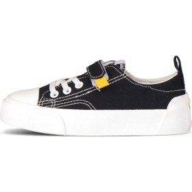 تصویر کفش ورزشی مشکی کودکانه لی مدل بیسیک برند vicco Lee Basic Preschool Black Sneakers