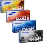 تصویر پک 4 رنگ تونر مدل CLT-404S سامسونگ Samsung CLT-404S 4 color toner pack