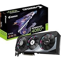 تصویر کارت گرافیک گیگابایت GeForce RTX 4060 TI AORUS ELITE 8 گیگابایت - 8 گیگابایت GDDR6 18 گیگابیت در ثانیه 128 بیت، PCI-E 4.0، 2x DisplayPort 1.4، 2x HDMI 2.1a، NVIDIA DLSS 3، پشتیبانی از انویدیا DLSS 3، پشتیبانی از انویدیا DLSS 3، پشتیبانی از AdaVla4K، LoveVla4K. Gigabyte GeForce RTX 4060 TI AORUS ELITE 8GB Graphics Card - 8GB GDDR6 18Gbps 128bit, PCI-E 4.0, 2x DisplayPort 1.4, 2x HDMI 2.1a, NVIDIA DLSS 3, Supports 4K, Ada Lovelace Arch, GV-N406TAORUS