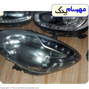 تصویر چراغ جلو آلفا رومئو جولیتا مدل ۲۰۱۳ تا ۲۰۱۶ چپ و راست 