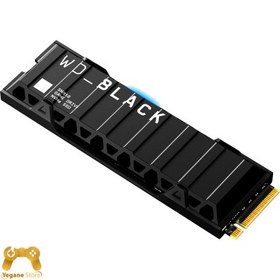 تصویر حافظه اس اس دی WD_BLACK SN850 NVMe SSD - 2TB برای Heatsink for PS5 