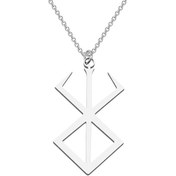 تصویر گردنبند انیمه برزرک کد SP456 از استیل 