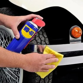 تصویر اسپری روان کننده WD-40 ساخت انگلستان 