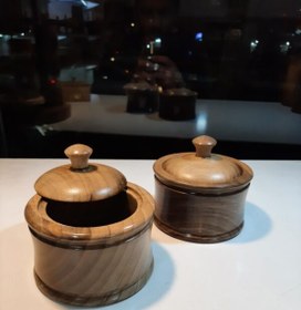 تصویر قندان چوبی 