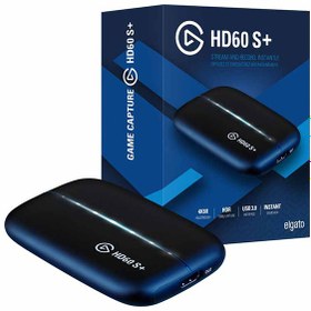 تصویر کارت کپچر گیمینگ الگاتو +HD60 S ا elgato HD60 S+ HDMI to HDMI Gaming Capture Card کارکرده 