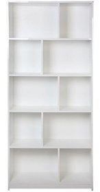 تصویر کتابخانه آران سفید تمام قفسه مدل K800 