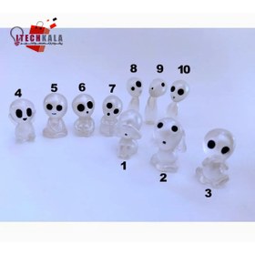 تصویر قالب سیلیکونی ارواح جنگل کوداما ۱۰ طرح منحصر به فرد 