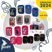 تصویر جامدادی کتابی فانتزی یونیفای کد 3018 