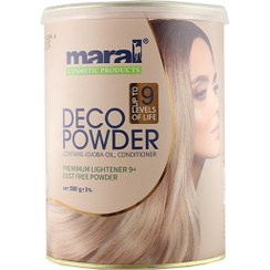 تصویر پودر دکلره مارال حجم 500 گرم Declared Maral powder, volume 500 grams