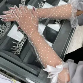تصویر دستکش عروس 