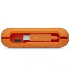 تصویر هارد اکسترنال لسی 4 ترابایت مدل RUGGED - نارنجی / 18 ماهه ماتریس LaCie Rugged USB-C External Hard Drive - 4TB