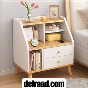 تصویر پاتختی چوبی B15 