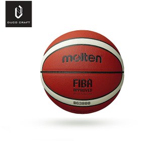 تصویر توپ بسکتبال مولتن اصلی (B7G3800 (ORGINAL MOLTEN BASKETBALL BALL B7G3800