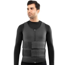 تصویر گن بالاتنه سما طب پاکان کد 8020 - رنگ:مشکی - سایز:3XL 