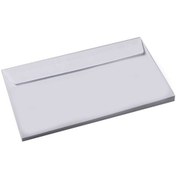 تصویر پاکت نامه ملخی ۵۰ عددی رنگ سفید 