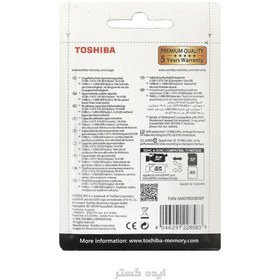 تصویر رم TOSHIBA مدل microSDXC 16GB 