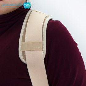 تصویر قوزبند کشی (همراه با کمربند) طب و صنعت Teb & Sanat Posture Aid Brace With Back Support Belt ا دسته بندی: دسته بندی: