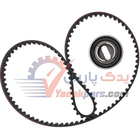 تصویر کیت کامل تایم پراید/تیبا/ساینا/کوییک پاورگریپ POWERGRIP Timing Belt Kit 107 KIT PRIDE-TIBA MADE IN EU K015274XS