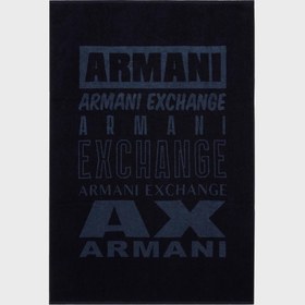 تصویر حوله ساحل طرح دار مردانه | آرمانی اکسچنچ Armani Exchange 953046 4R602 62636 