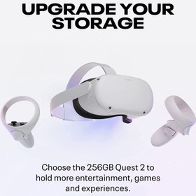 تصویر هدست واقعیت مجازی مدل Oculus Quest 2 - 256 GB -ارسال 15 الی 20 روزکاری 