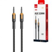 تصویر کابل 1 به 1 صدا (AUX) هیسکا (HISKA) طول 1.2 متر مدل W40 HISKA 1 to 1 Audio Cable 1.2m Model W40