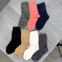 تصویر جوراب ساقدار موهر زنانه جوراب ساقدار موهر