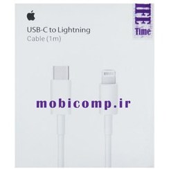 تصویر کابل شارژ آیفون تایپ سی به لایتنینگ (گارانتی کتبی مادام العمر) ا متری iphone LIGHTNING TO Type C CABLE (LifeTime Garanty) 1 Meter