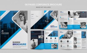 تصویر بروشور مدرن شرکتی – Corporate brochure design 